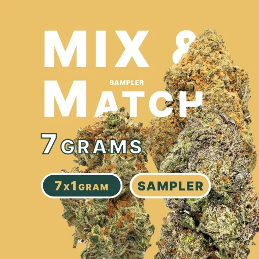 Kannabu Mix & Match 7g, 7x 1 gram selections